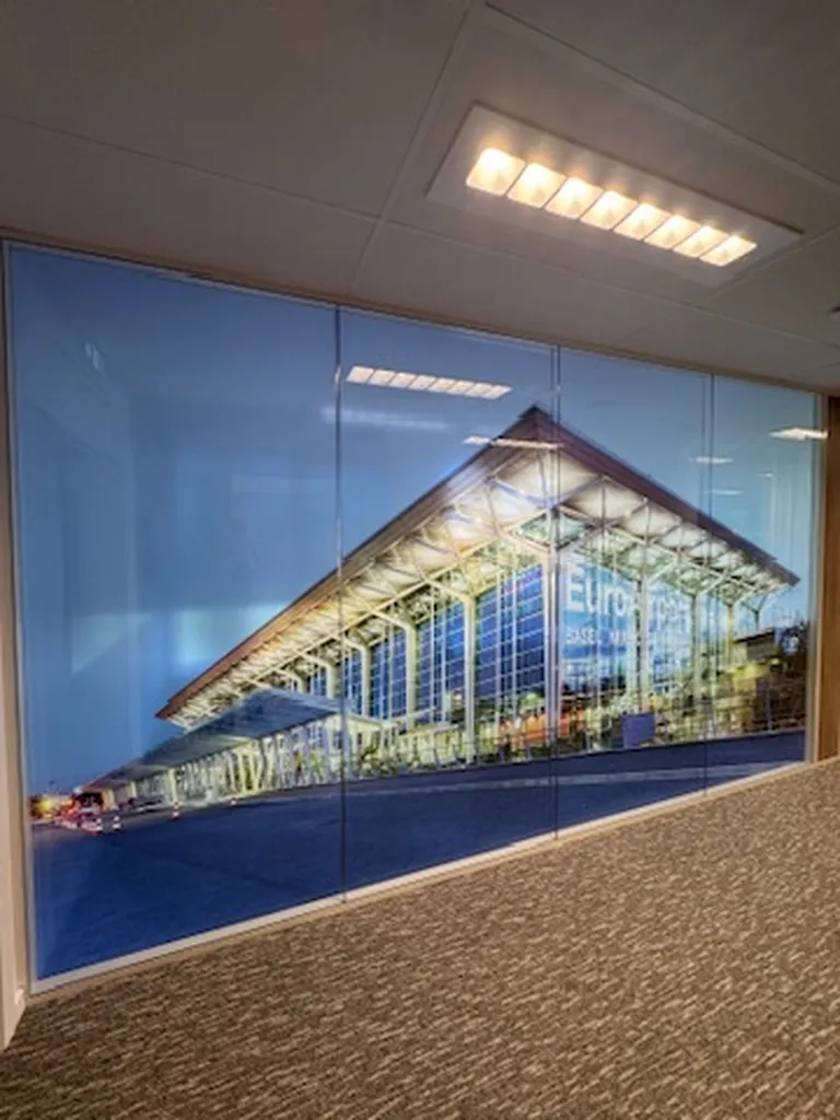 impression vitrophanie bureaux