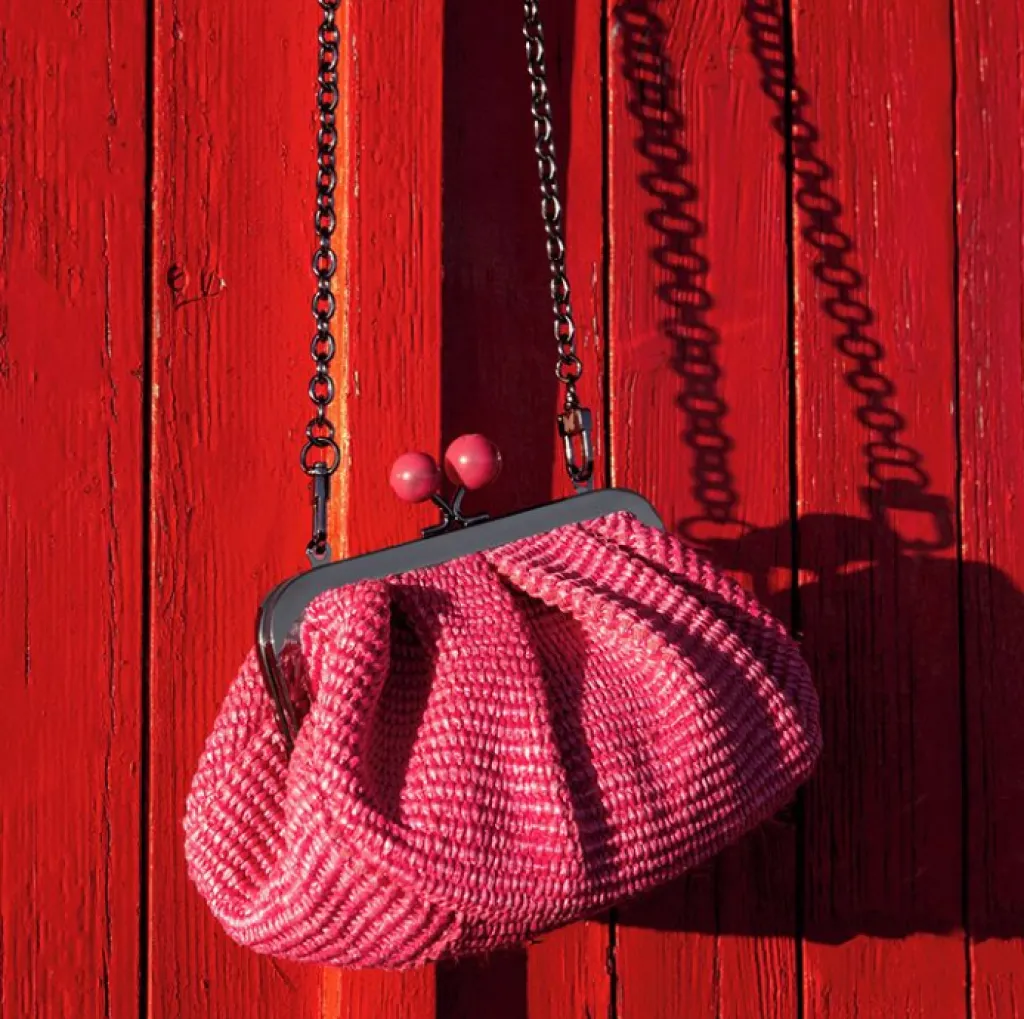 Sacha aime le sac Pasticcino de chez WeekEnd MaxMara le cadeau idéal aux multiples couleurs dont on ne se lasse pas.