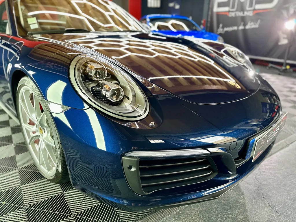 DETAILING Porsche protection film de protection PPF Lyon traitement céramique carosserie 