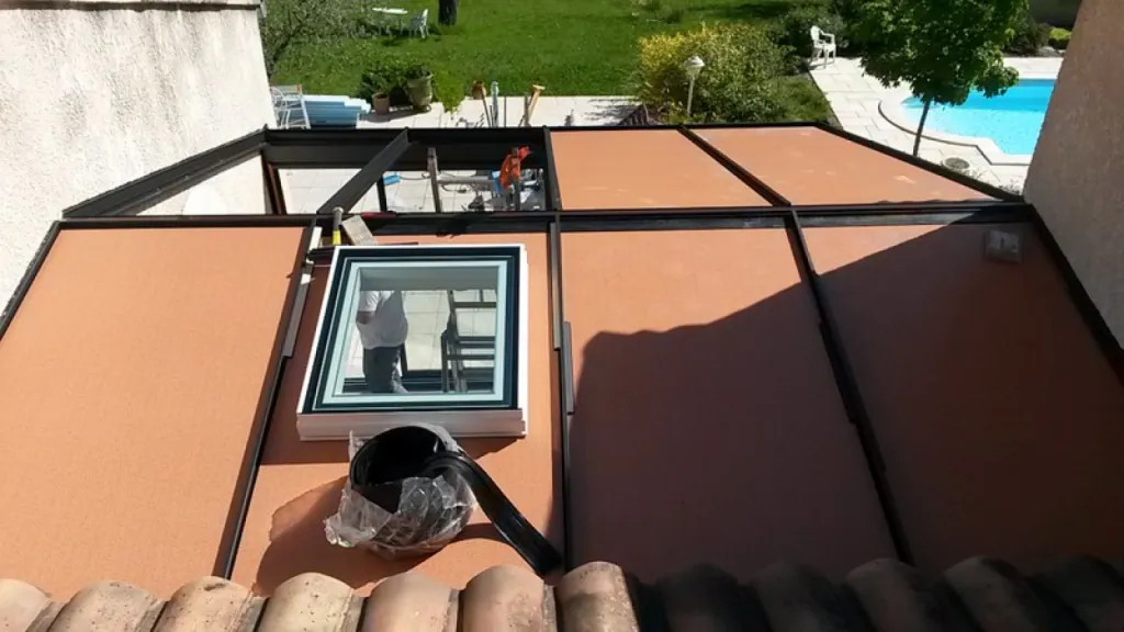 Conception et installation de châssis composés  près de Vaison la Romaine 