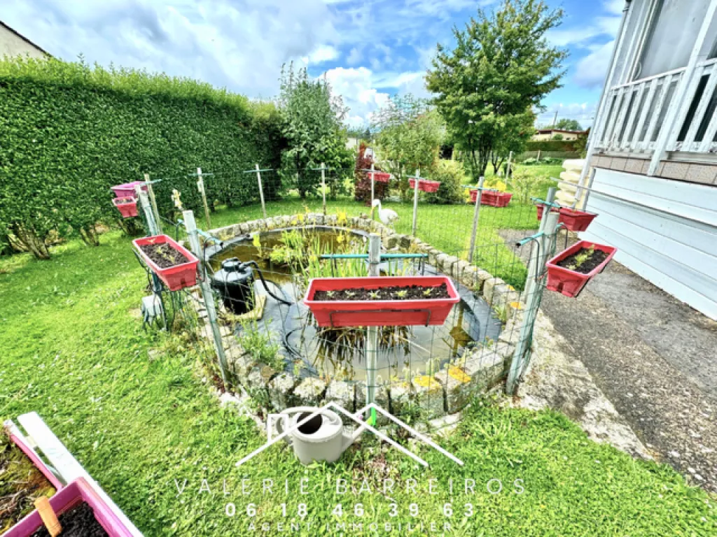 A vendre pavillon de plain-pied de 88 m² sur un terrain de 1170 m² sur la commune de LE THUIT SIGNOL 27370