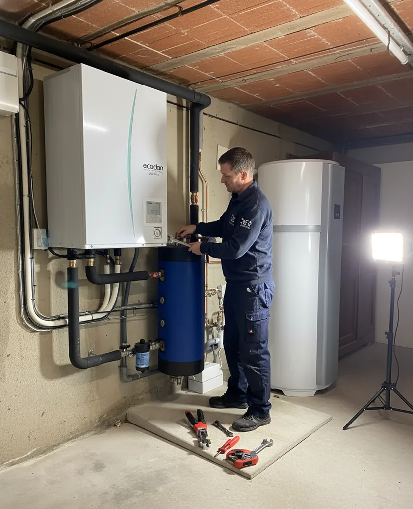 installation pompe a chaleur Air/eau | Ener-chauffage | Libourne