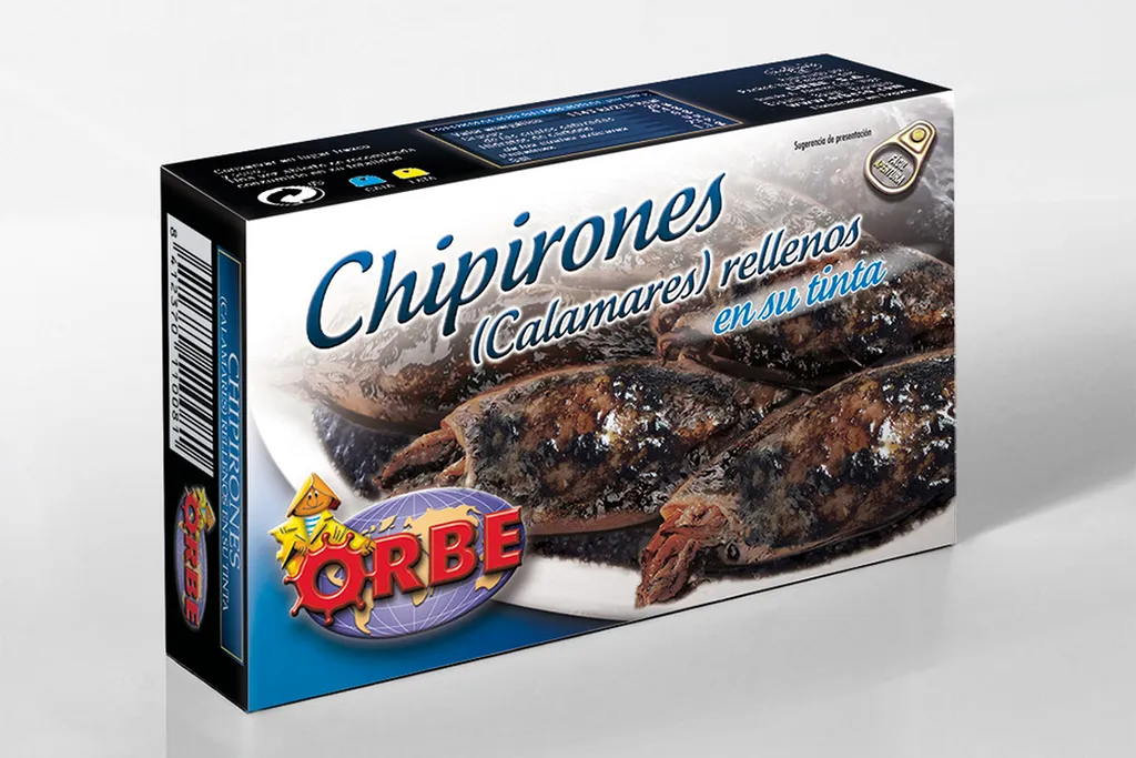 Chipirones dans leur encre 120g - O112