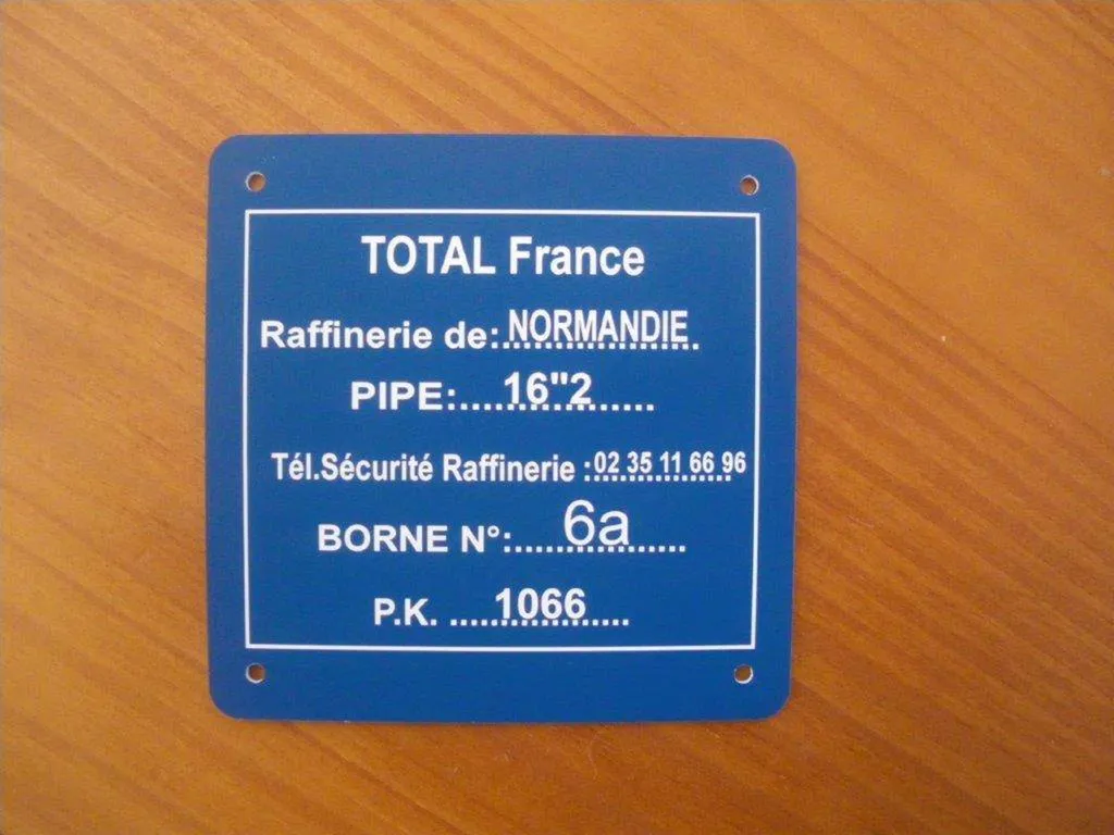 faire réaliser des gravures en inox pour l'industrie ua Havre