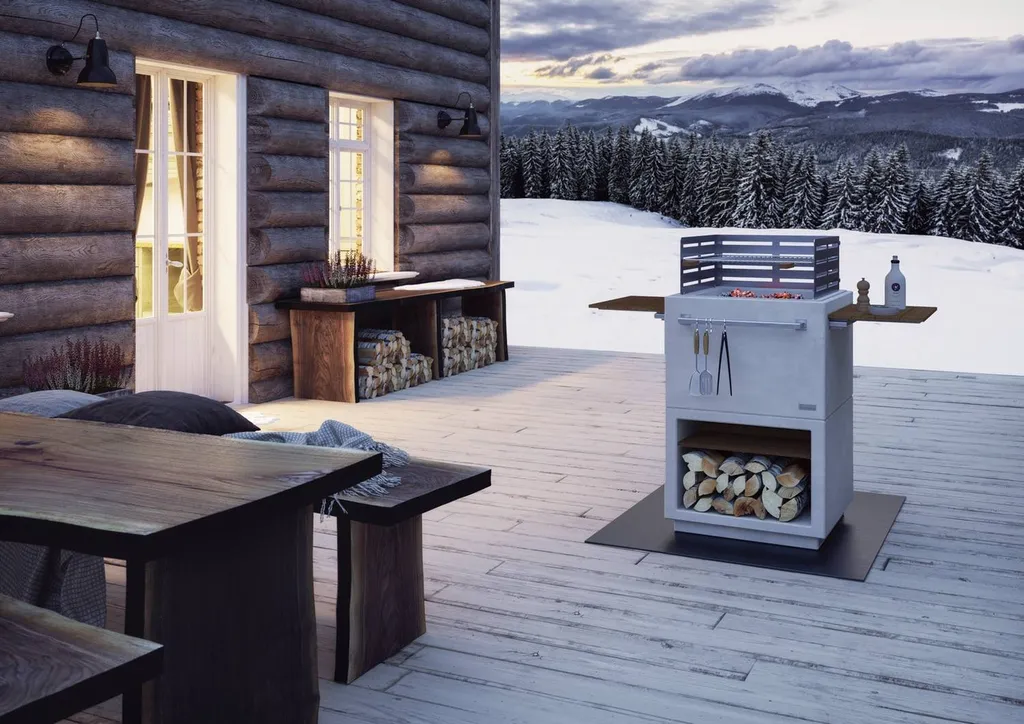 Barbecue polyvalent brasero de terrasse Langon