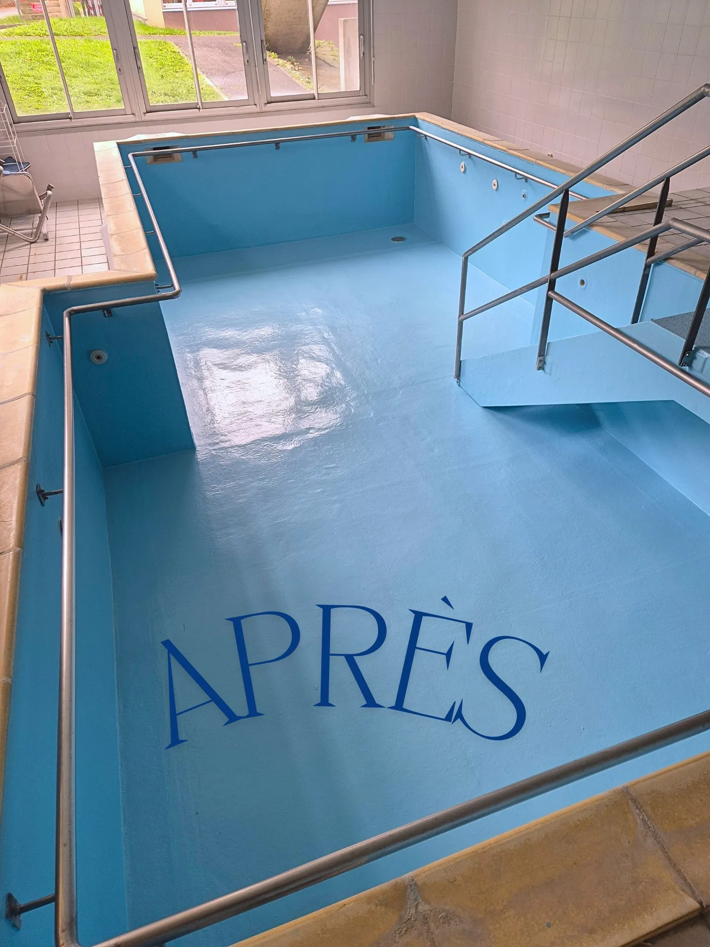 Rénovation d'un bassin de rééducation près de Rouen