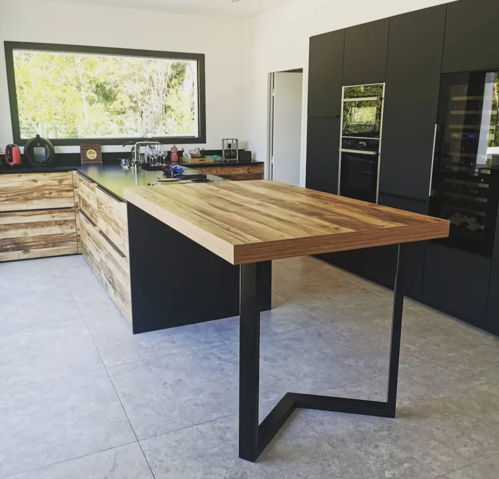 Plan de travail sur mesure pour SCHMIDT Aix-en-Provence