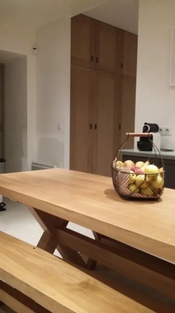 Création de table en bois sur mesure aix en provence pour salle a manger