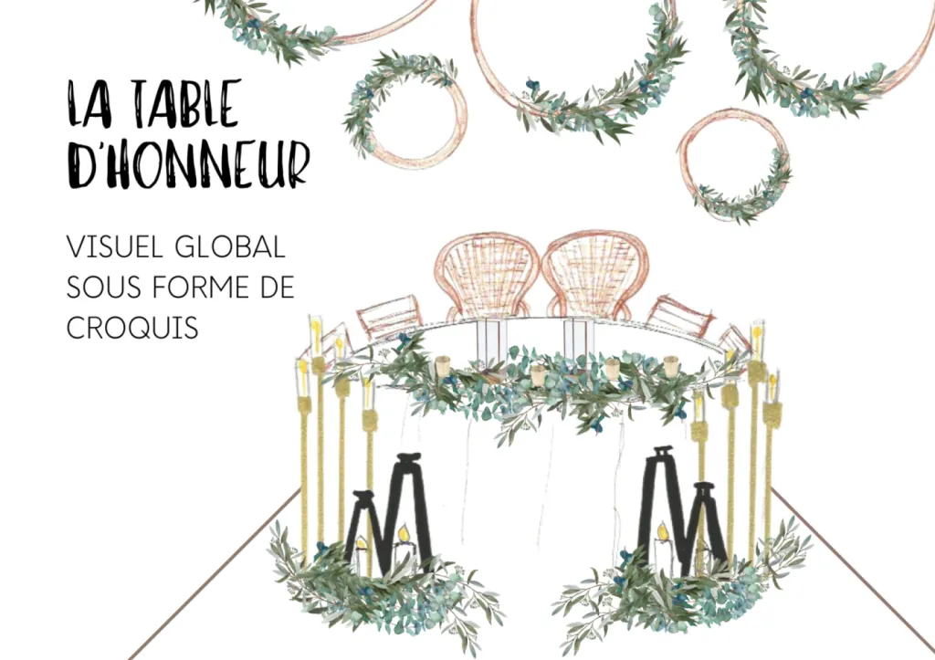 mariage haut-de-gamme des pièces uniques, jamais vues ailleurs et réalisées spécialement pour votre couple grâce à votre Wedding Planner Haut-de-gamme