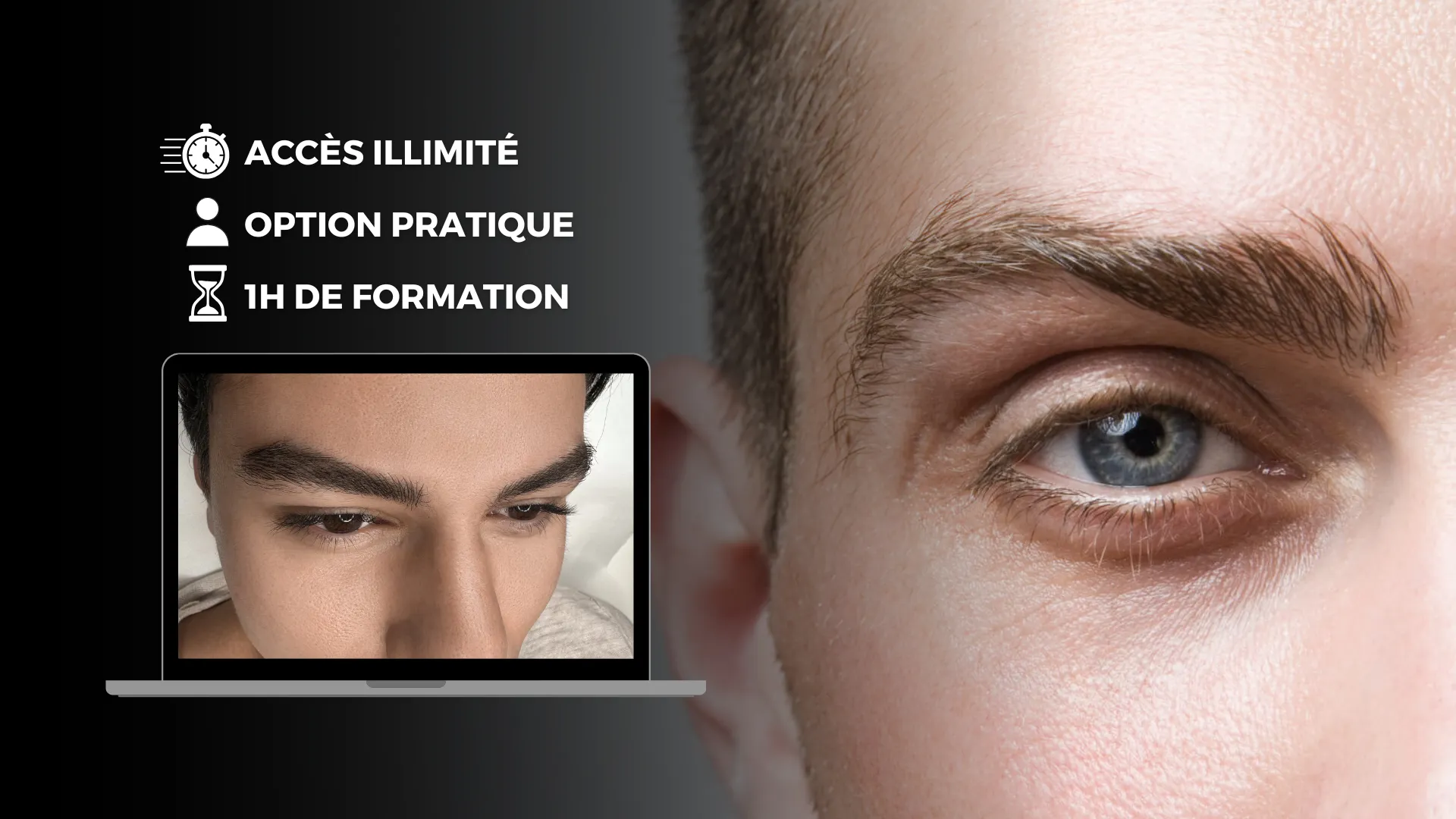 Formation Maquillage permanent Sourcils Homme