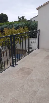 GARDE CORPS FABRIQUES SUR MESURE POUR MISE EN SECURITE TERRASSE ESCALIER BALCON DANS LE 13 MARTIGUES