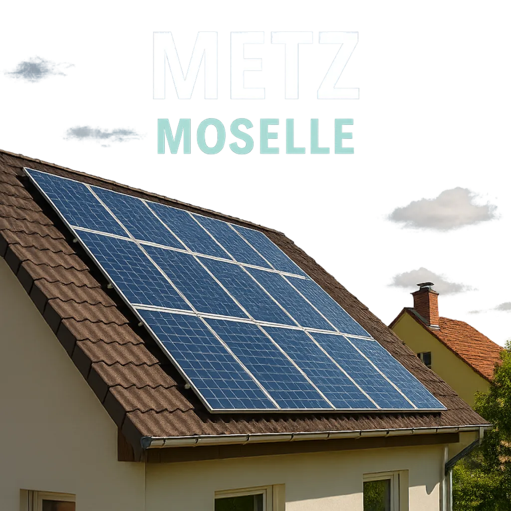 installation panneaux solaires Mets Moselle