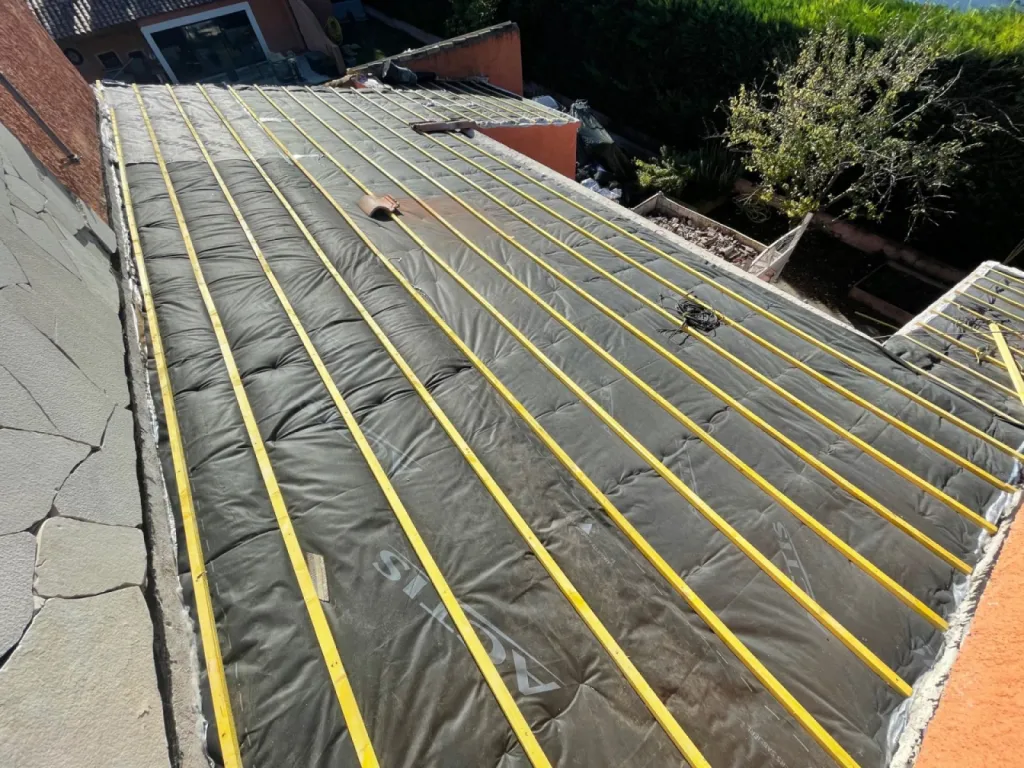 Réfection d’une toiture avec isolation sur Martigues