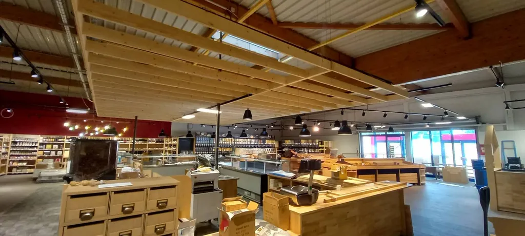 Réhabilitation complète d'un magasin BIOCOOP à Chalon-sur-Saône