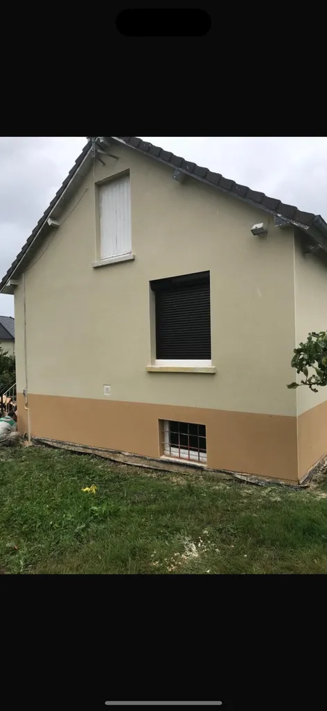 Enduit projeté à Le Havre