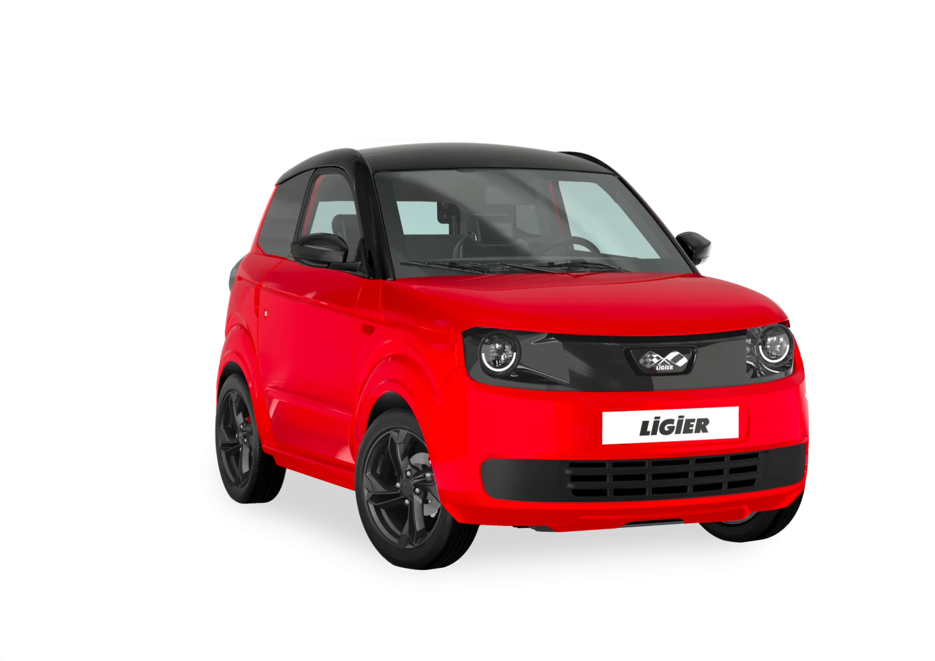 Voiture sans permis Ligier à la Fare les Oliviers