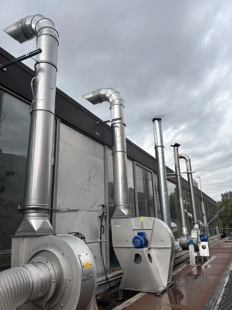 Ventilateur industriel sur mesure ATEX pour zones classées gaz et poussières