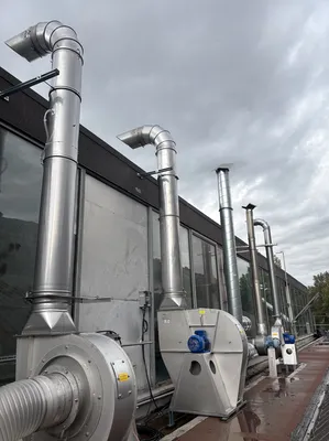 Ventilateur industriel sur mesure ATEX pour zones classées gaz et poussières