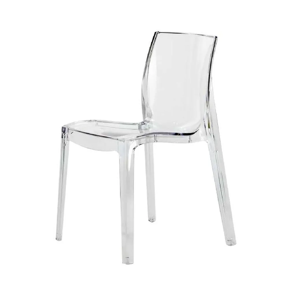 Chaise design cristal à louer à Lyon