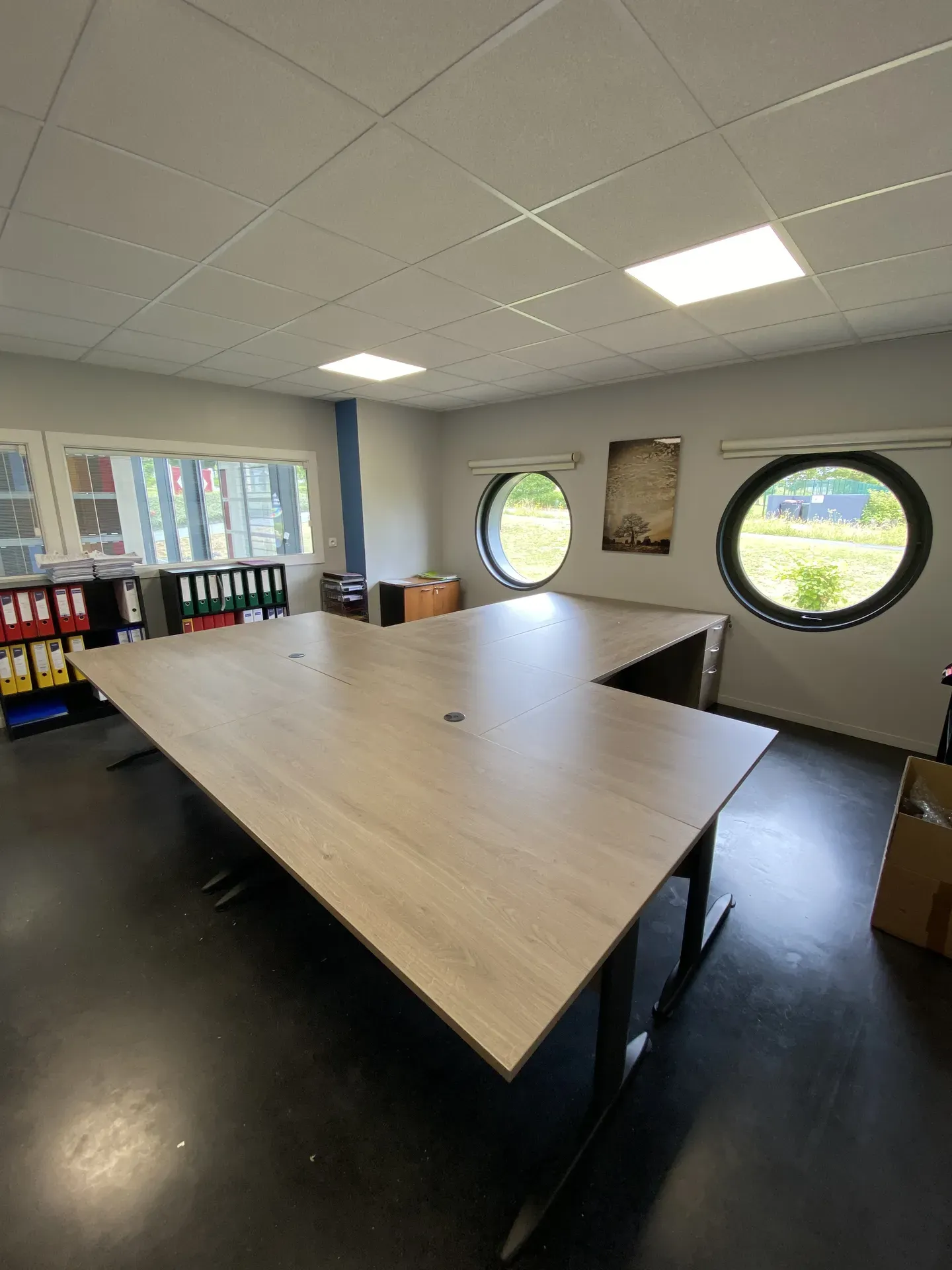 grande table de travail 