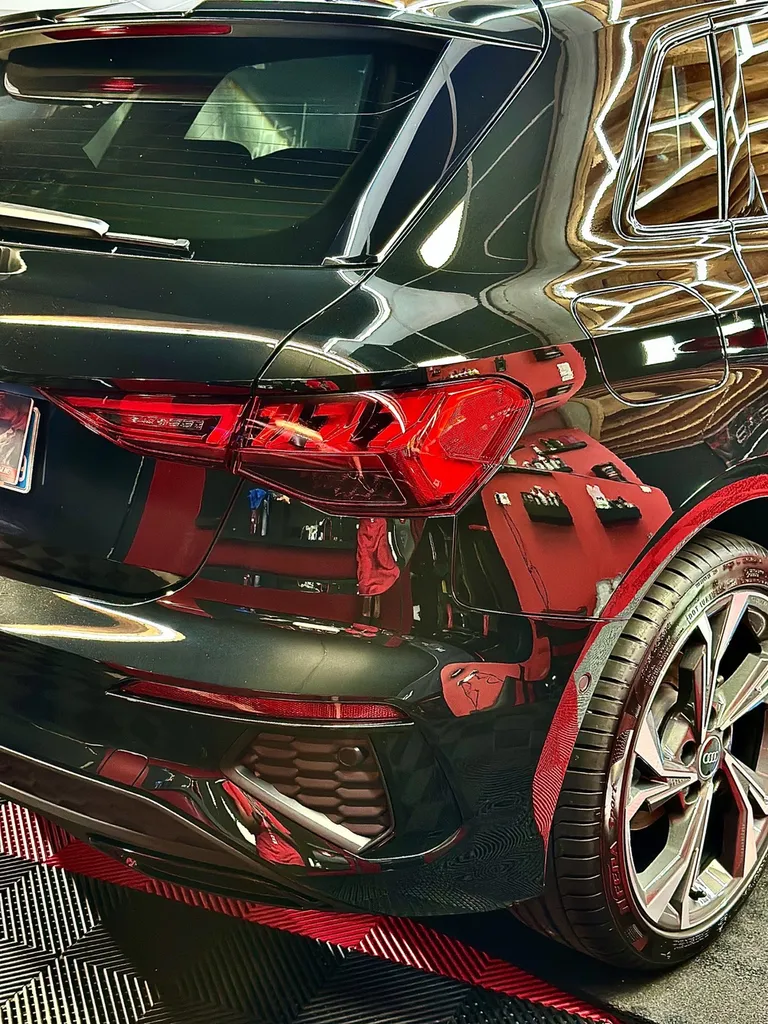 centre de DETAILING Lyon traitement céramique carosserie et jantes Audi A3