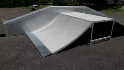 Création d'un skate park à Chapareillan près de Grenoble en Isère 38