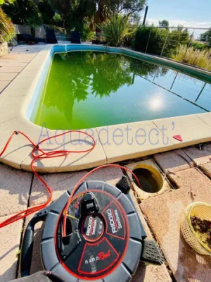 Recherche de fuite piscine non destructive à Solliés Ville prés de Toulon dans le Var