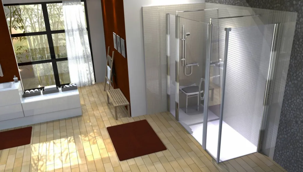 remplacement baignoire par douche Aubagne gemenos roquevaire carnoux