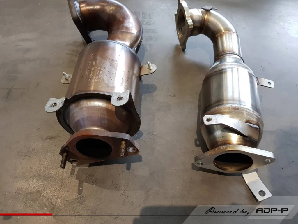 Downpipe Origine vs CataSport Fiat500