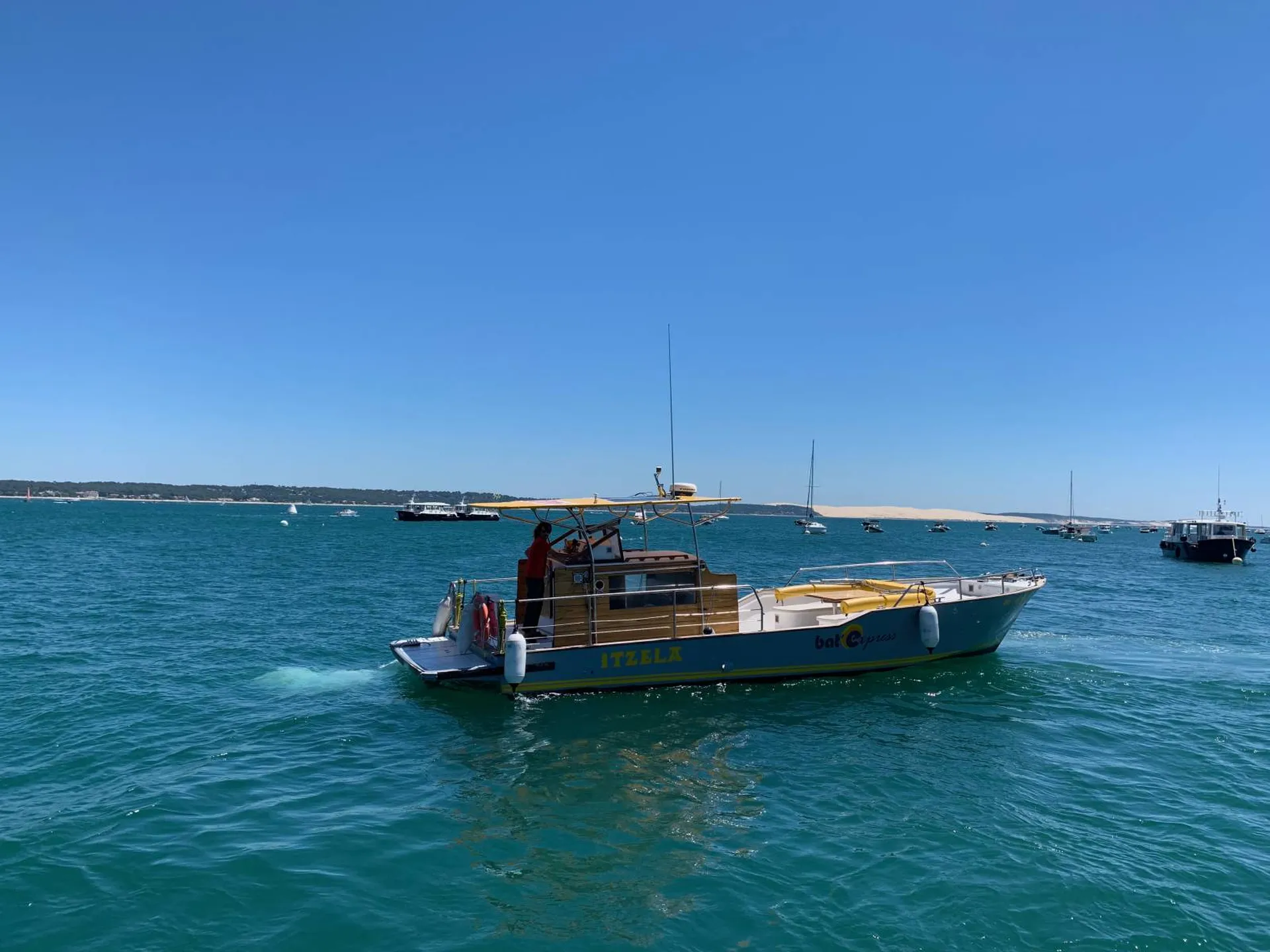 Croisière en bateau privatisé sur le Bassin d’Arcachon