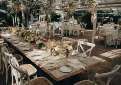 Organisation et décoration de mariage Shabby Chic romantique à Langonn