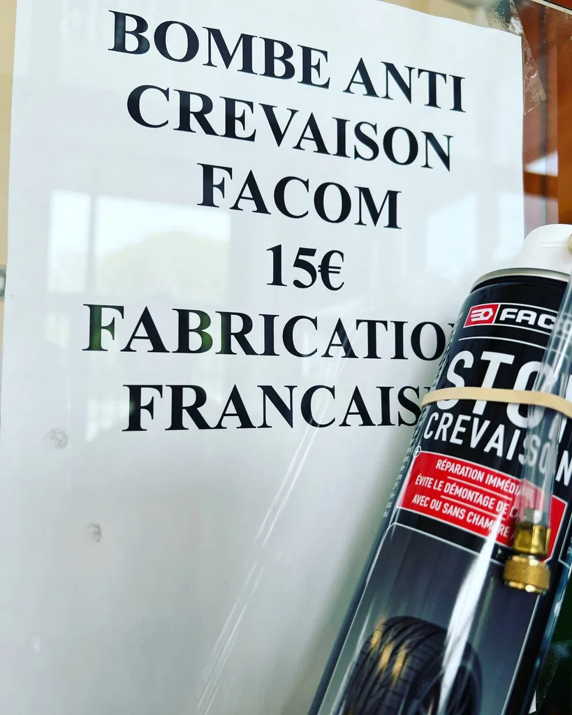 Bombes anti crevaisons FACOM en vente sur Ales et Nimes!