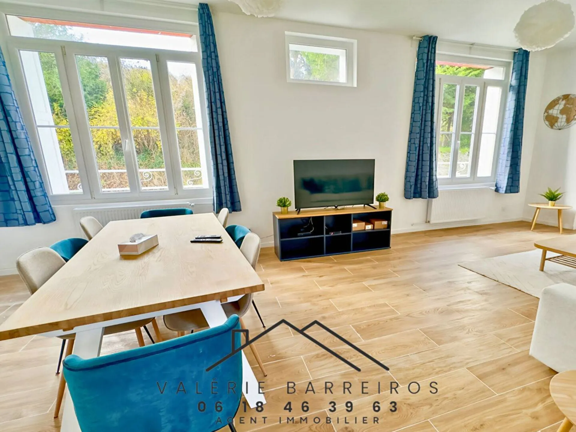 A saisir maison de ville entièrement rénovée de 125 m² habitables sur la commune de ELBEUF 76500