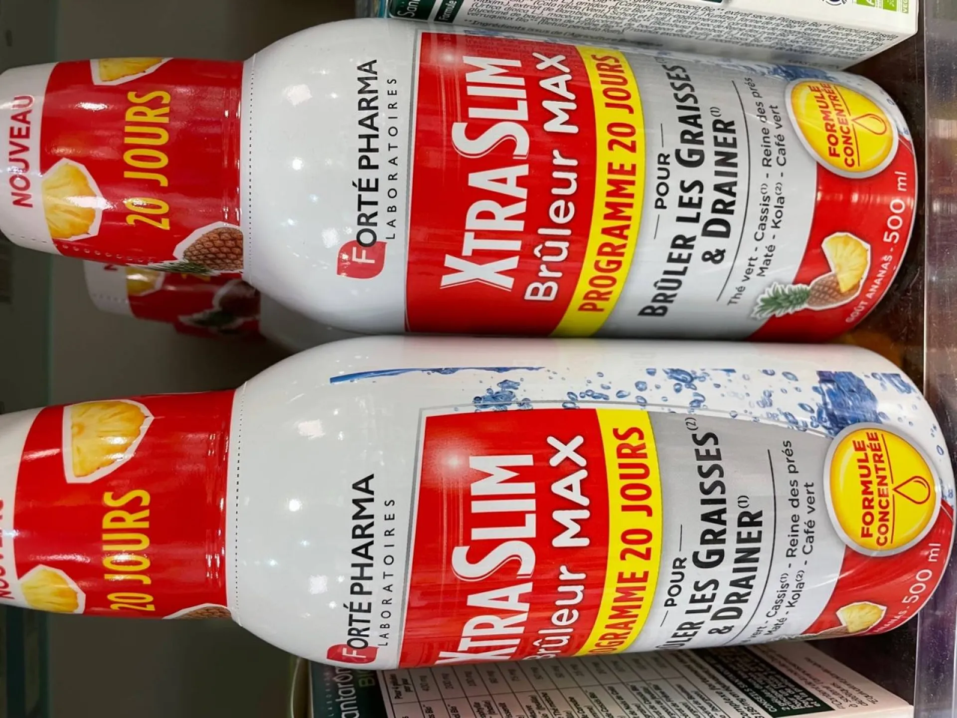 bruleur xtra slim max à boire en pharmacie