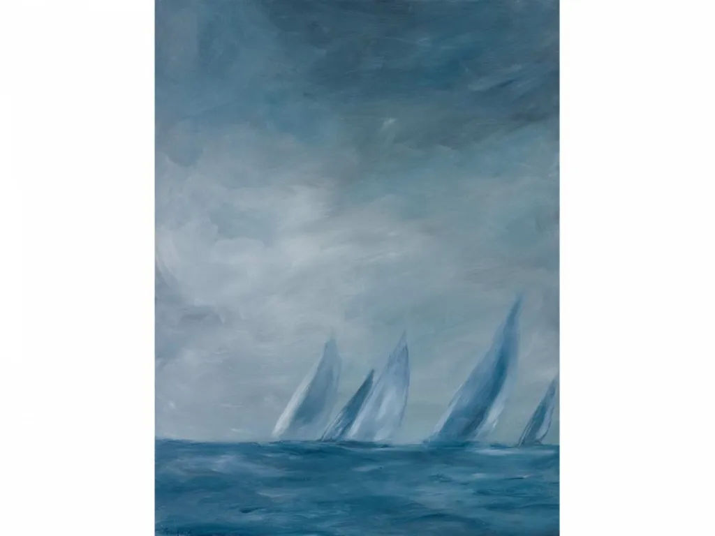 Reproduction de peinture  Sans titre Voiliers 2 60 x 80