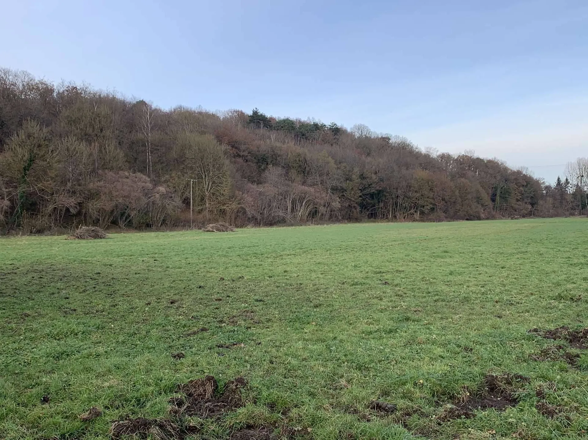 Région de BROGLIE (27270) Dans la vallée de La Charentonne : Terrain agricole sur 13 ha en nature d'herbage