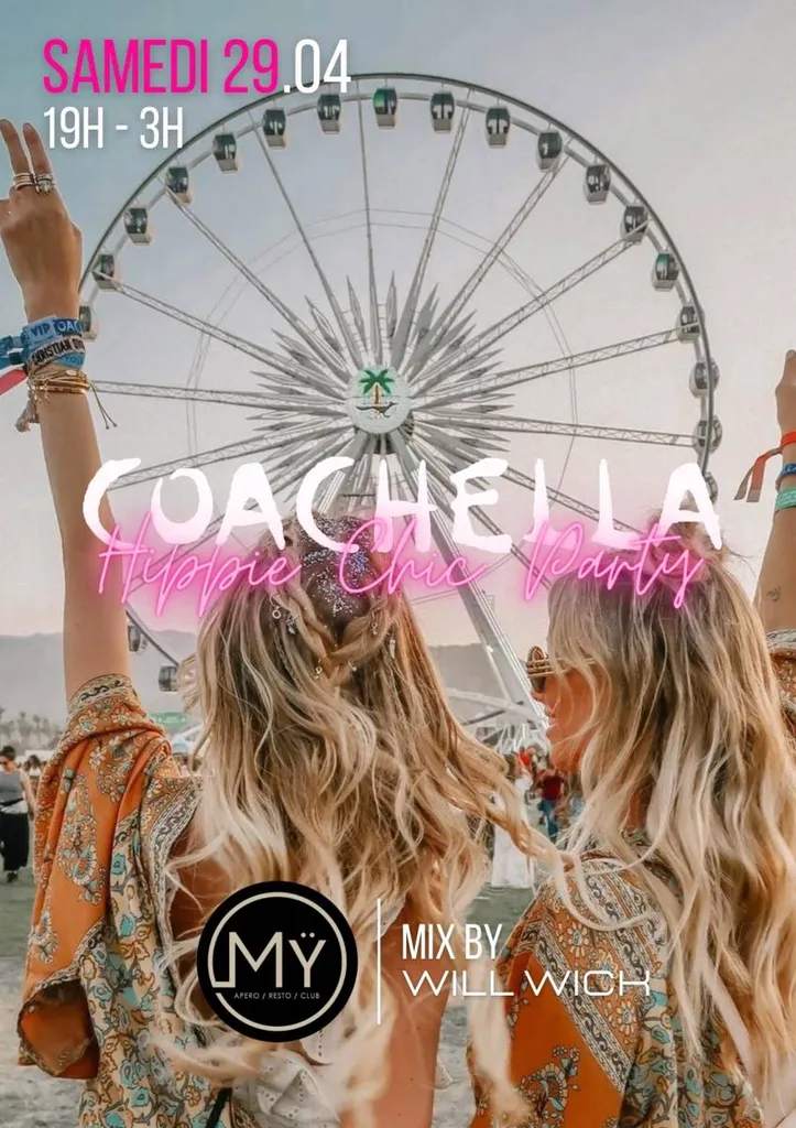 Coachella Hippie Chic Party  au restaurant Mÿ