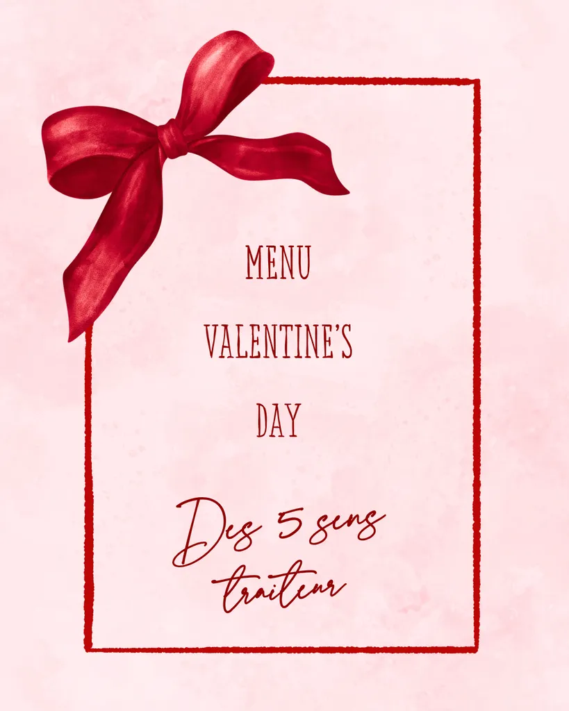 Menu Saint-Valentin traiteur à Bordeaux : un dîner gastronomique livré à domicile