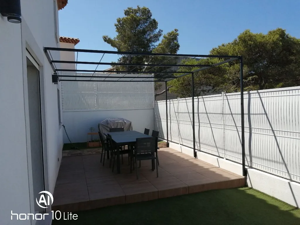 PERLOGA EN FER FORGE SUR MESURE AVEC POSE MARTIGUES ISTRES 