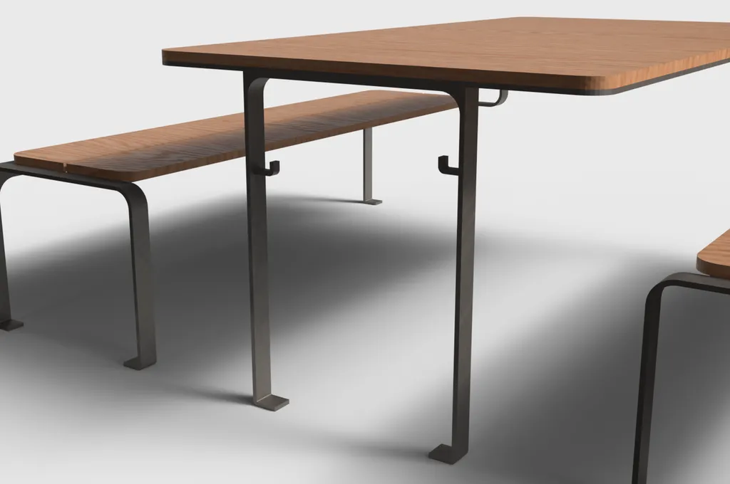 ALIX : table de pique-nique design et moderne