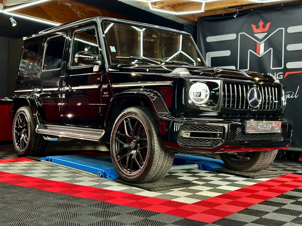 Protection carosserie traitement céramique lyon Mercedes G63 AMG