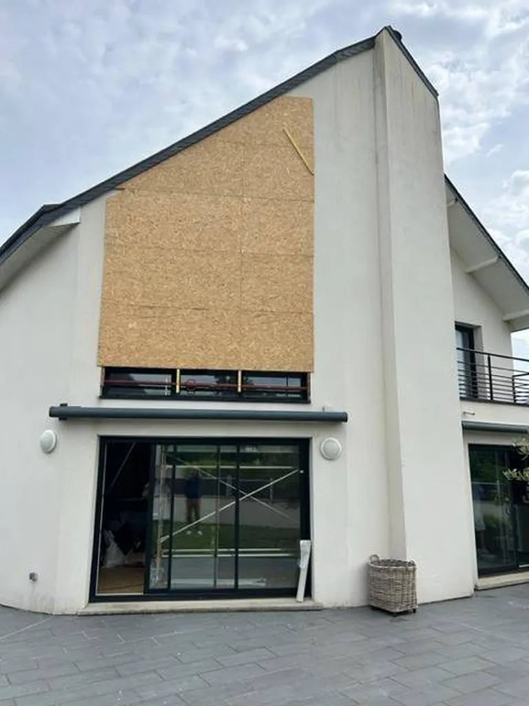 Maitrise d'oeuvre pour changement ensemble vitré après sinistre