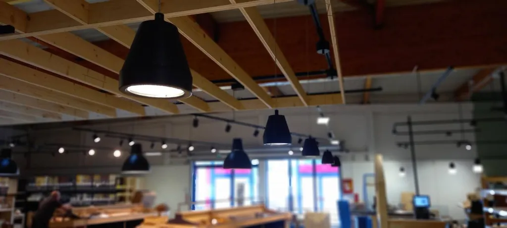 Eclairage BÄRO - Biocoop Chalon sur Saône