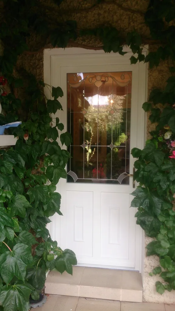 Porte d'entrée pvc