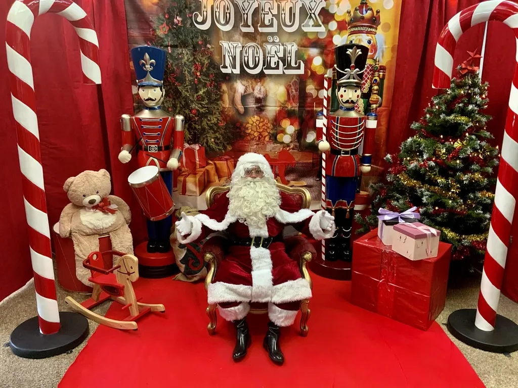 Stand photo du père Noël