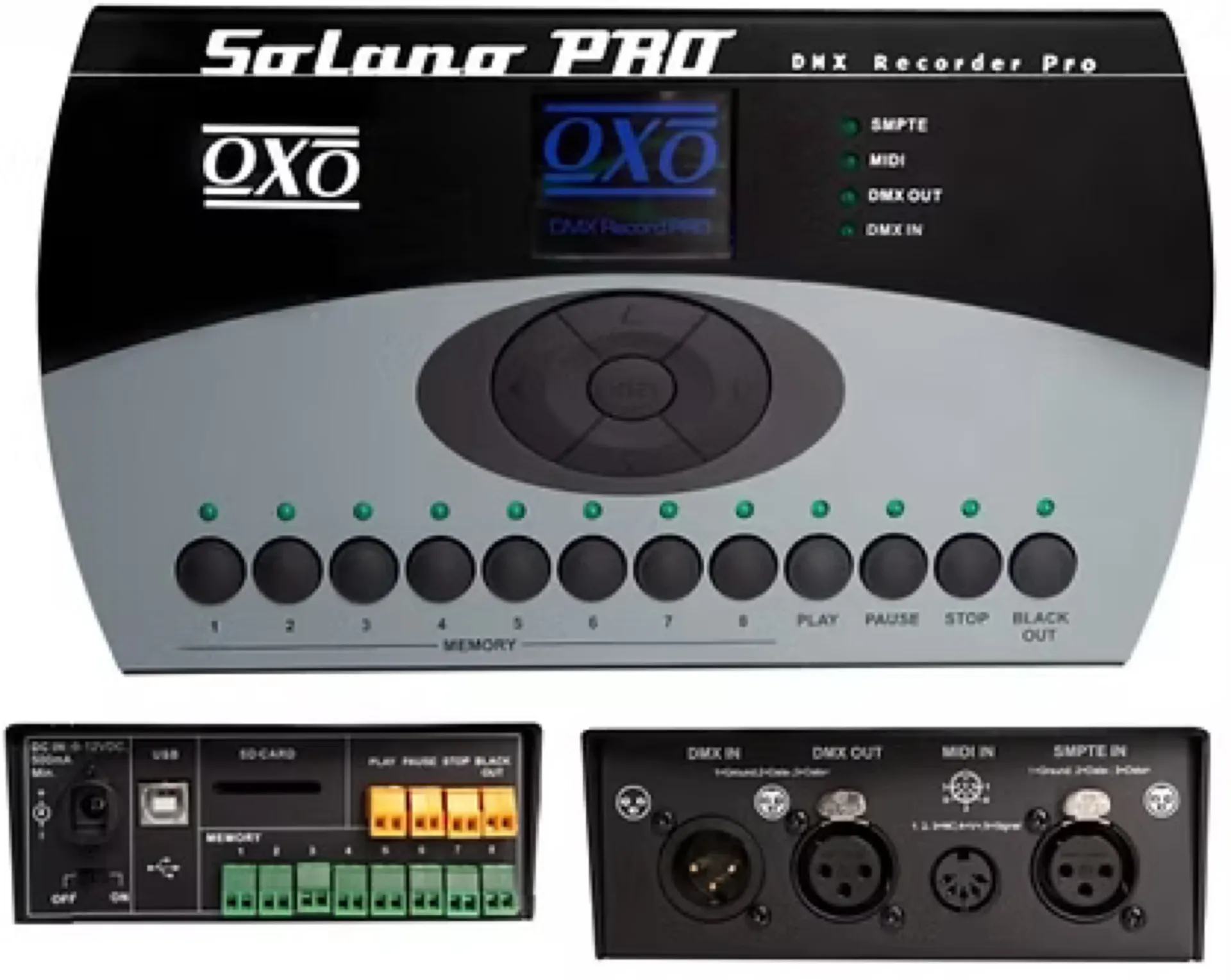 ENREGISTREUR DMX SOLANO PRO