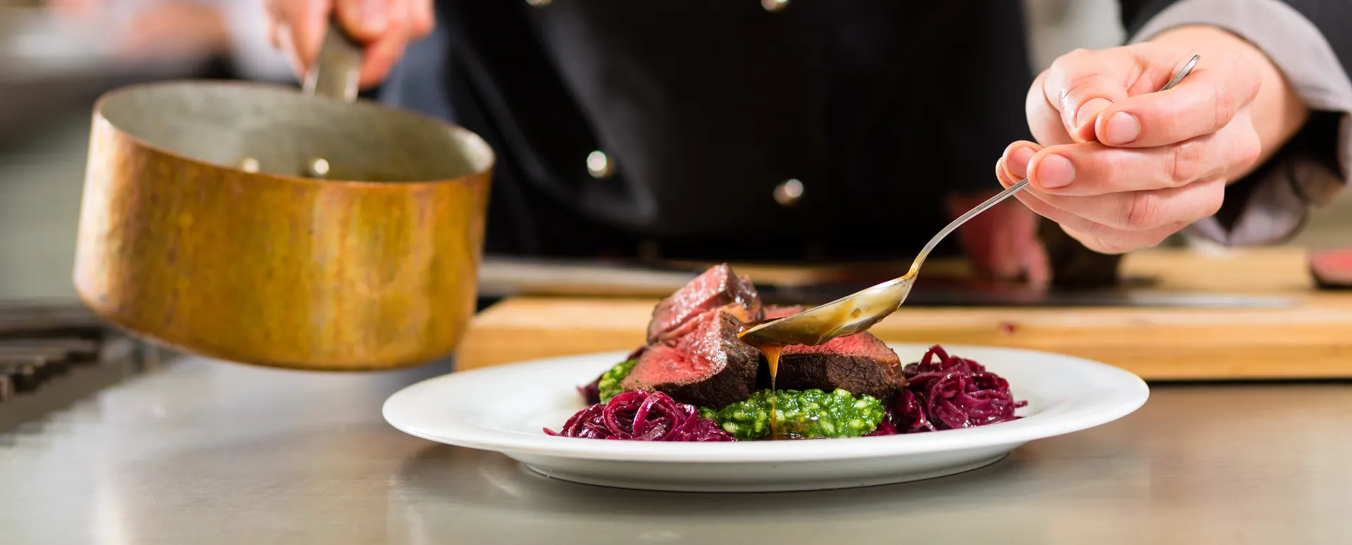 chef privé haut de gammedans une villa ou un chalet