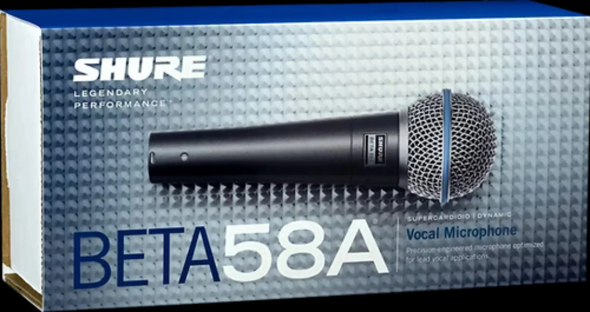 MICRO VOIX SHURE BETA58A DYNAMIQUE SUPERCADIOIDE