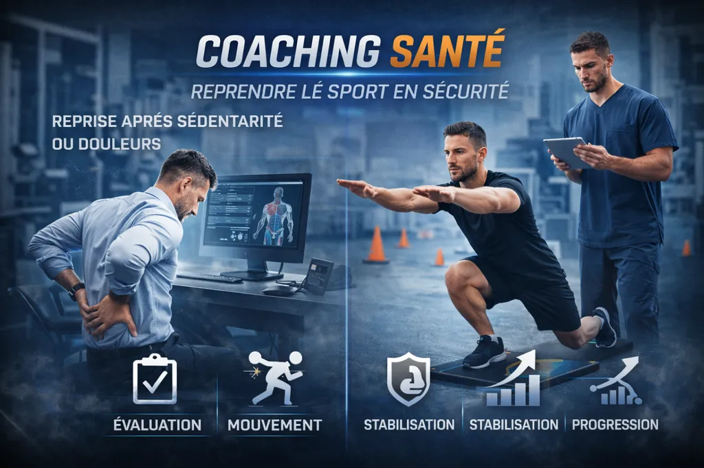 Coaching santé : une étape clé pour reprendre le sport en sécurité