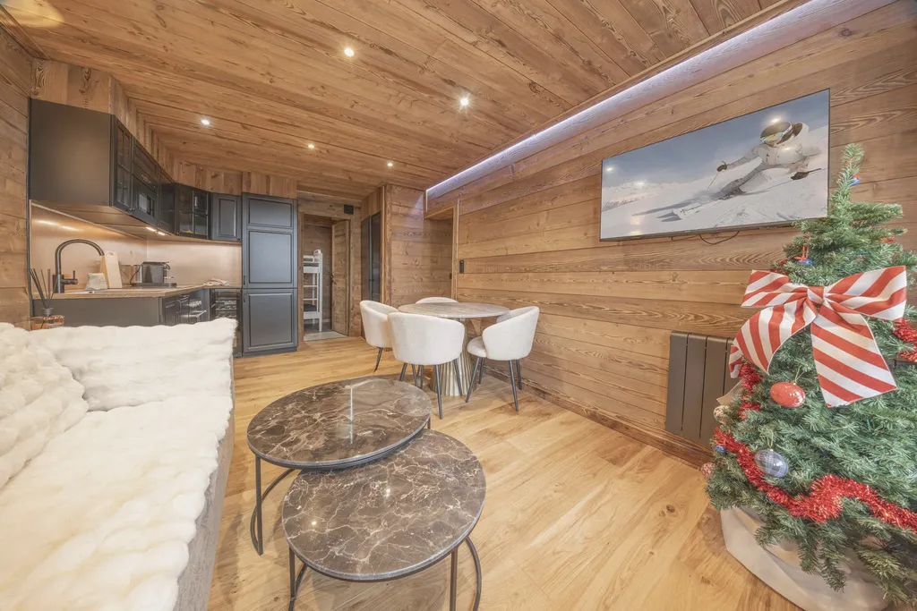 T2 coin montagne d’exception skis aux pieds – 45 m² avec balcons – Cœur de Val Thorens